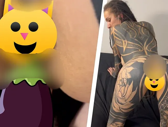 Erster Anal Creampie . Heftiger Fick !! - Aja-Moon Anal Video