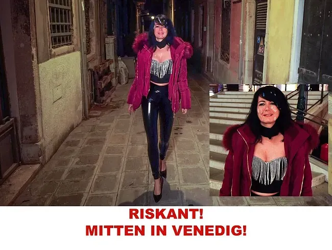 RISKANT! SPERMA WALK MITTEN IN VENEDIG NACH 3-LOCH DATE - Alexalexandria Anal Video