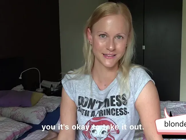 Anal JOI XXL (english subtitel) - blondehexe Anal Video