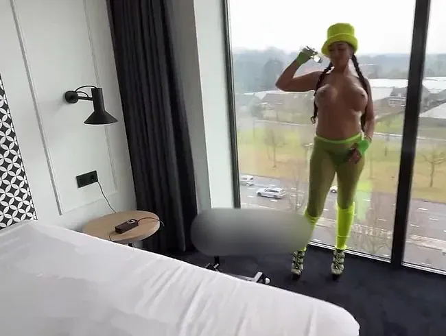 Ai-Fickmaschine, Anal + ein großer schwarzer Schwanz tief drin! - cumbiz Anal Video