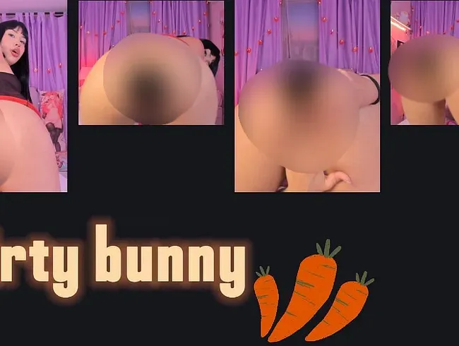 Lassen Sie dieses süße, freche und schmutzige Häschen mit seinem Schwanz spielen pt1 - CyberDoll Anal Video