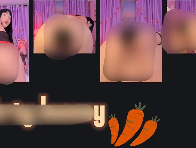 Lassen Sie dieses süße, freche und schmutzige Häschen mit seinem Schwanz spielen, Teil 2 - CyberDoll Anal Video