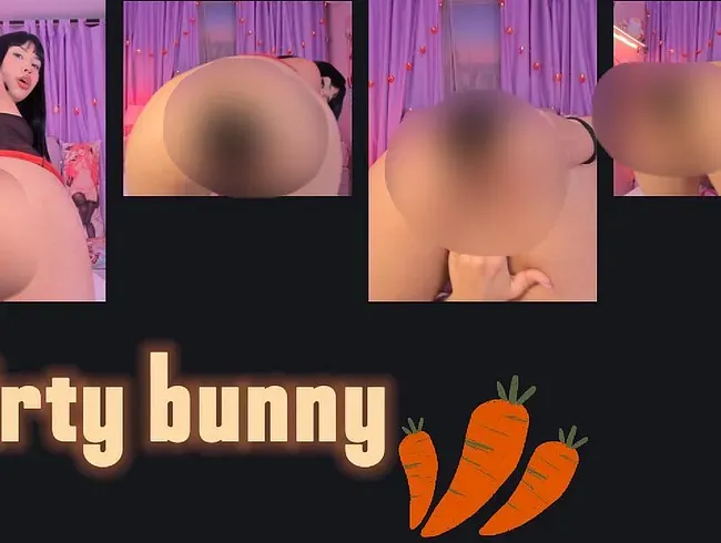 Lassen Sie dieses süße, freche und schmutzige Häschen mit seinem Schwanz spielen, Teil 3 - CyberDoll Anal Video