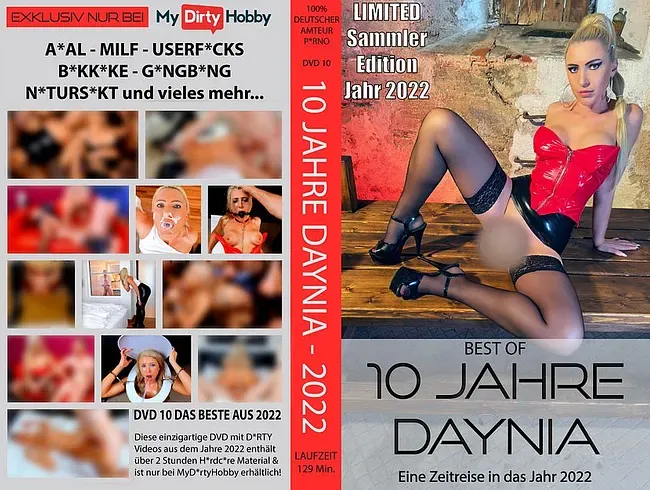 10-JA*HRE Daynia Directors Cut DVD - 2022 | Limited SAMMLER EDITION! + BONUS GEWINNAKTION! Best of! - Daynia Anal Video