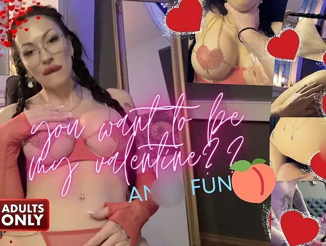 YOU WANT TO BE MY VALENTINE ?! - Evi-Sky Anal Video