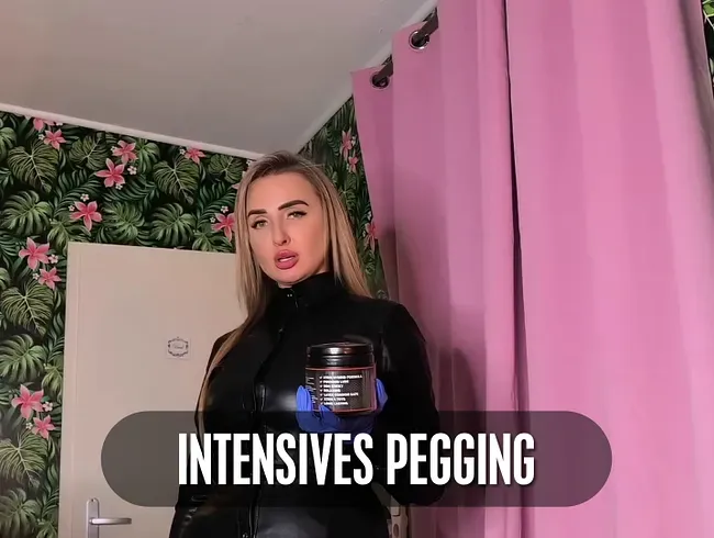 Intensives Pegging! - Goddess_Lena Anal Video
