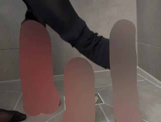 Geiles Arschtraining morgens in der Dusche - Lola84foryou Anal Video
