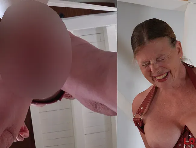 Big Dildo Challenge – Teil 9 – Den Dicken nun im Stehen genommen - Love-Cat Anal Video