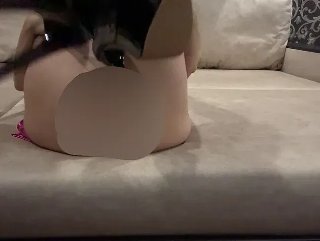 Mein dicker Hintern füllt nicht den ganzen Bildschirm aus! Ich liebe tiefen Analverkehr! - MaryHotx Anal Video