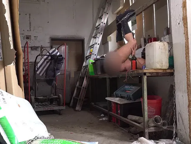 Auf Handwerkertisch gefickt - MissAlessaMilano Anal Video