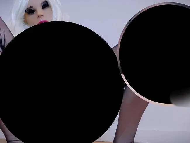 Sissygasm beim Dildoritt - nylonsissi Anal Video