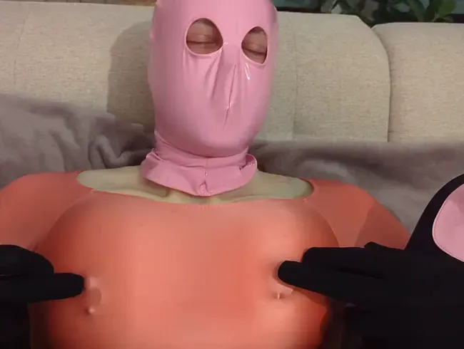 Pinke Sissy zum ersten Mal mit dem Strap-on gefickt - pink_bubblegum_slut Anal Video