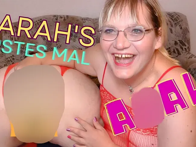 Sarah's erstes mal Anal. Lesben Spiele bis zum Höhepunkt - Sarah_Sofia