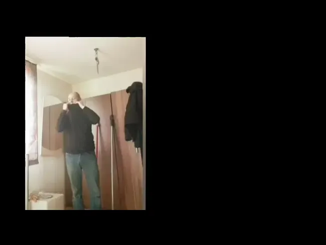 Nahaufnahmen aus dem Live - Strapsensklave Anal Video