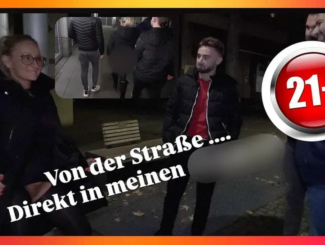 Von der Strasse direkt in meinen Arsch ! Geilster Sandwich Gangbang EVER !!!!! - Studentin-Aneta Anal Video