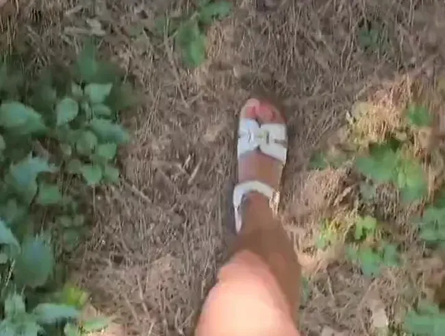 Im Wald herumlaufen, reden, pinkeln, Beine machen - Swenny31 Anal Video