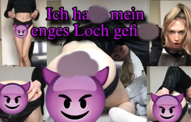 Musste mein enges Loch ficken mit meinem Spielzeug - Trans-Kimi Anal Video