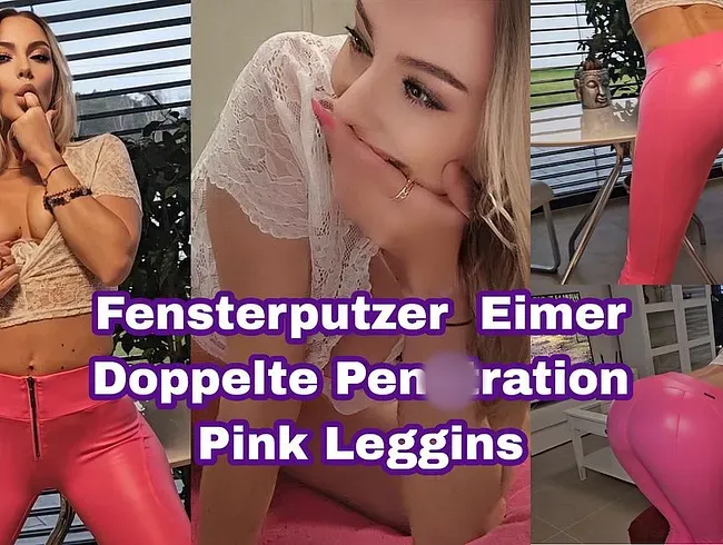 Der Fensterputzer/Eimer-Doppelter Penetrations Orgasmus-ANAL - Vicky-Fox Anal Video