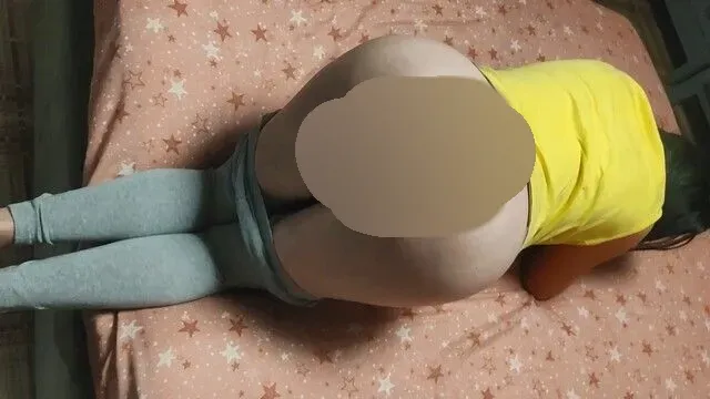 POV ANAL - Heiße sexy MILF wird im Doggystyle in ihren großen Arsch gefickt und bekommt Creampie ins Arschloch - winonna_8 Anal Video