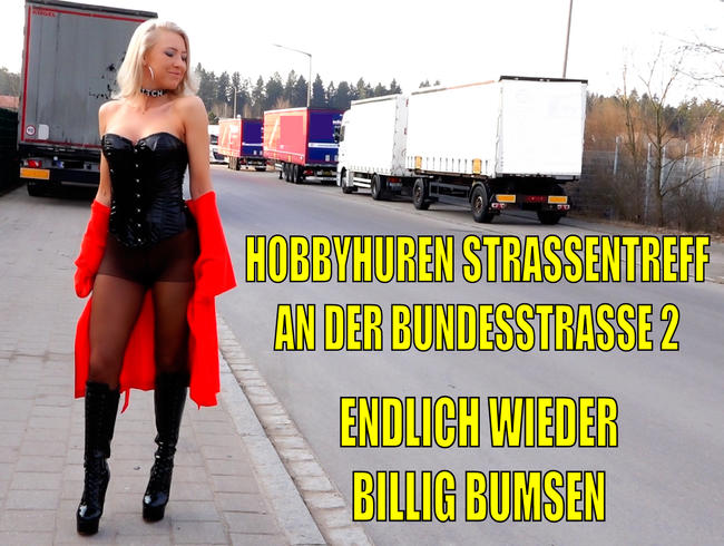 Der Hobbyhuren AO Straßentreff an der Bundesstraße 2 | ENDLICH wieder billig bumsen...!!!